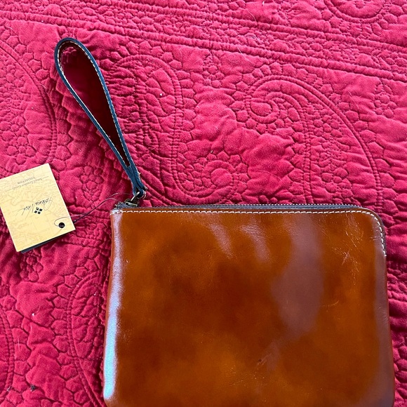 Patricia Nash Leather Wrist Purse - Picture 2 of 5
